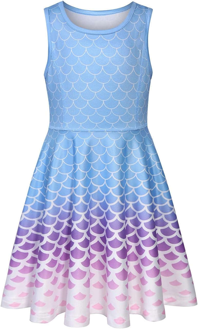 Girls' Unicorn & Mermaid Dress