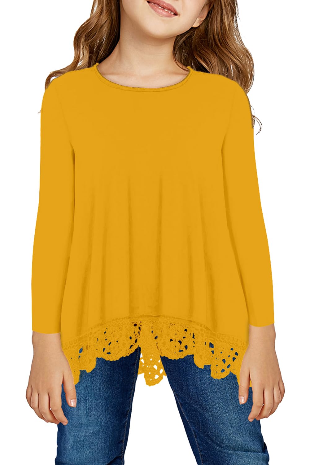 storeofbaby Girls' Casual Short Sleeve Tunic Top