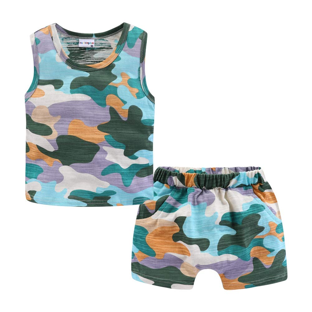 Mud Kingdom Boys' Tank Top Set