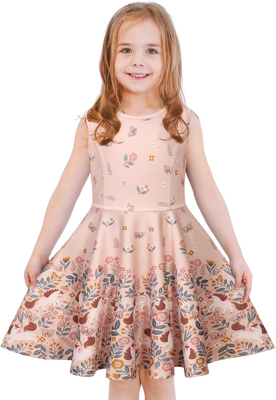 Girls' Unicorn & Mermaid Dress