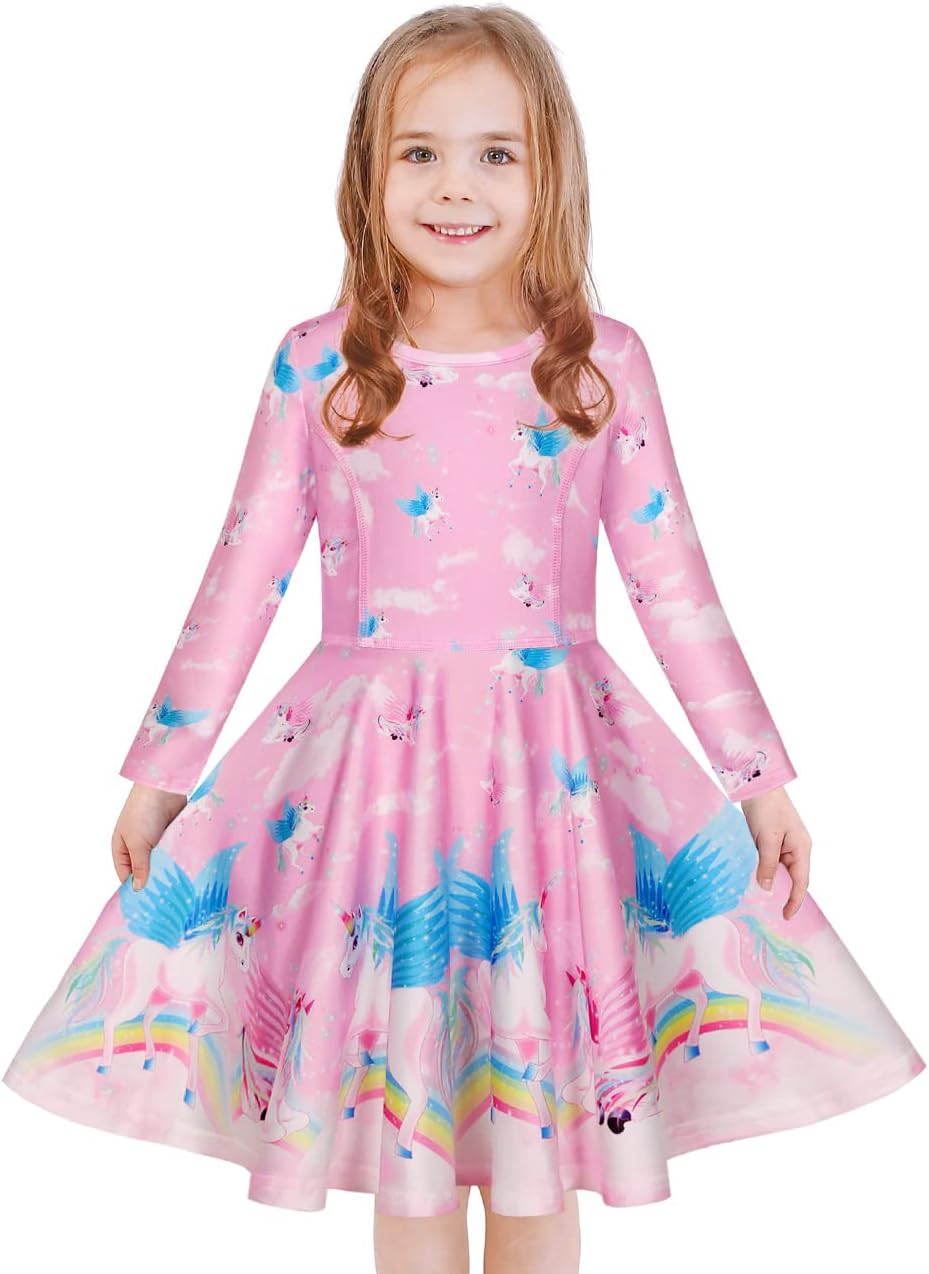 Girls' Unicorn & Mermaid Dress