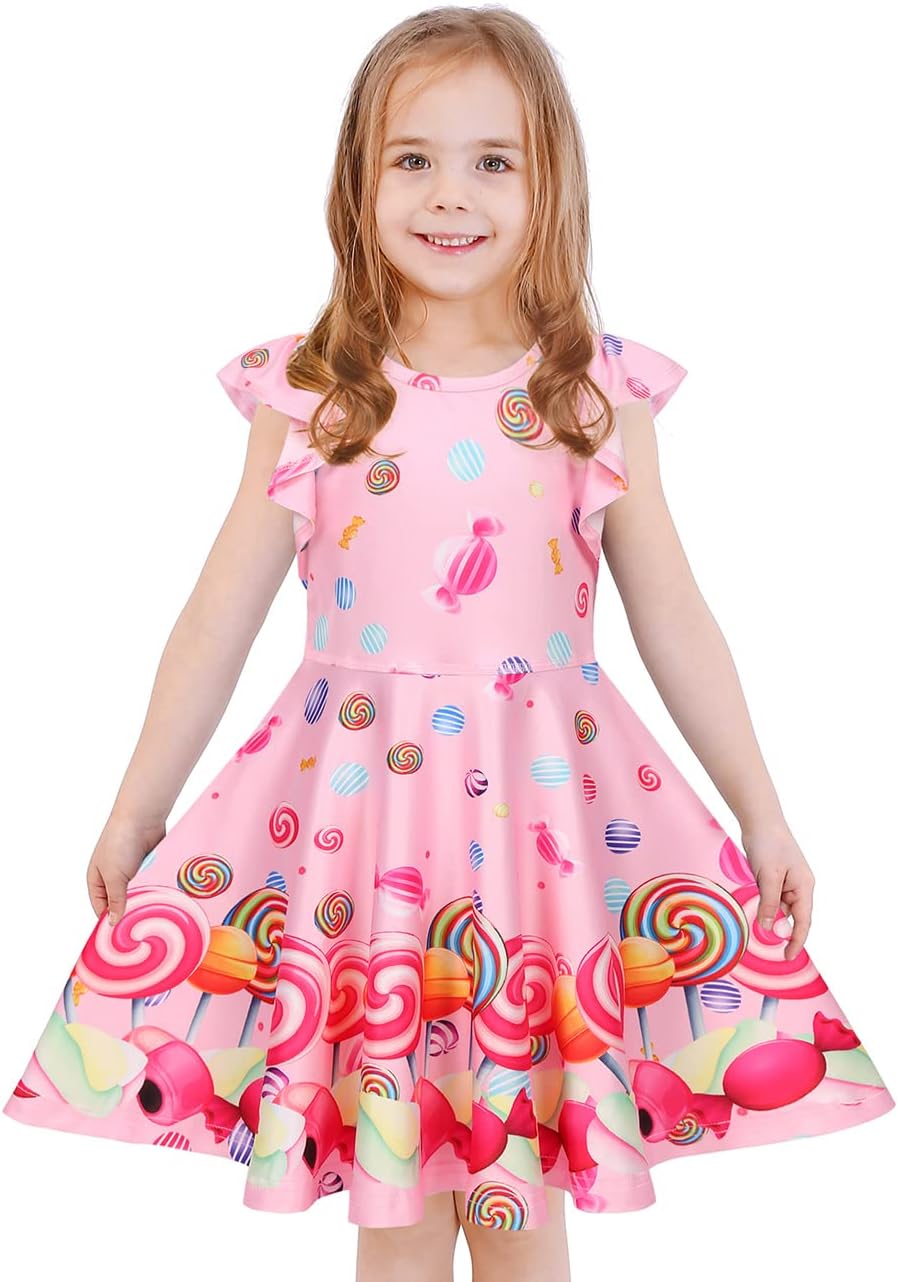 Girls' Unicorn & Mermaid Dress