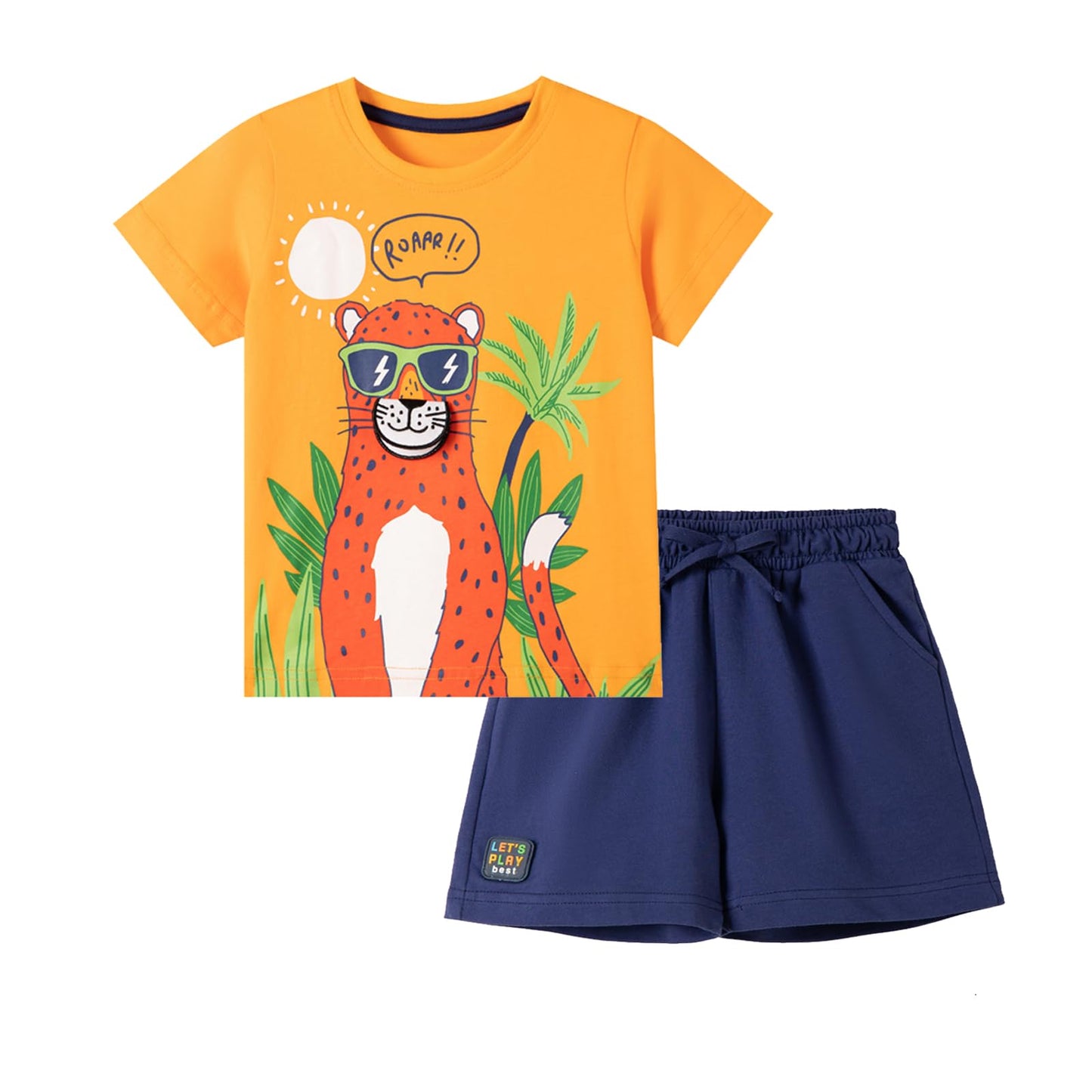 HILEELANG Toddler Boys' Outfit Set