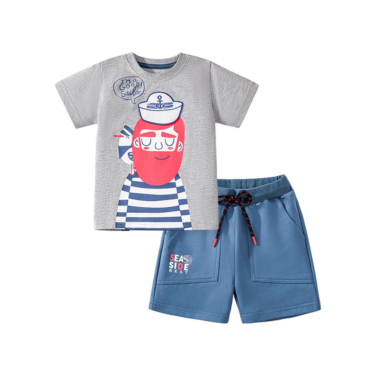 HILEELANG Toddler Boys' Outfit Set