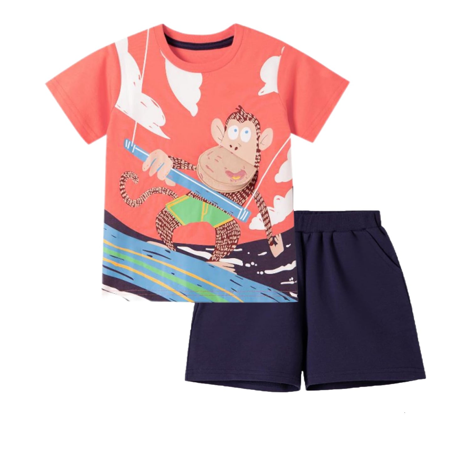 HILEELANG Toddler Boys' Outfit Set