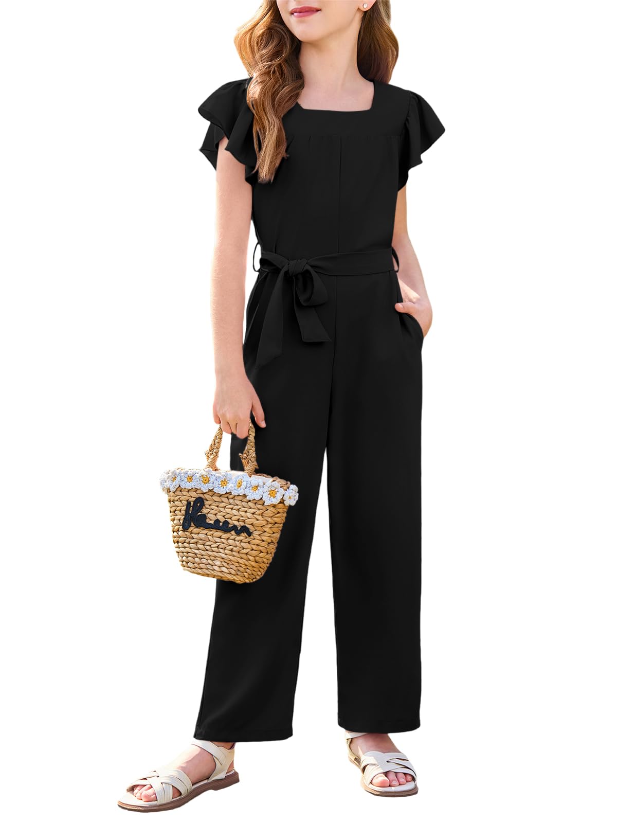 Haloumoning Girls Jumpsuit