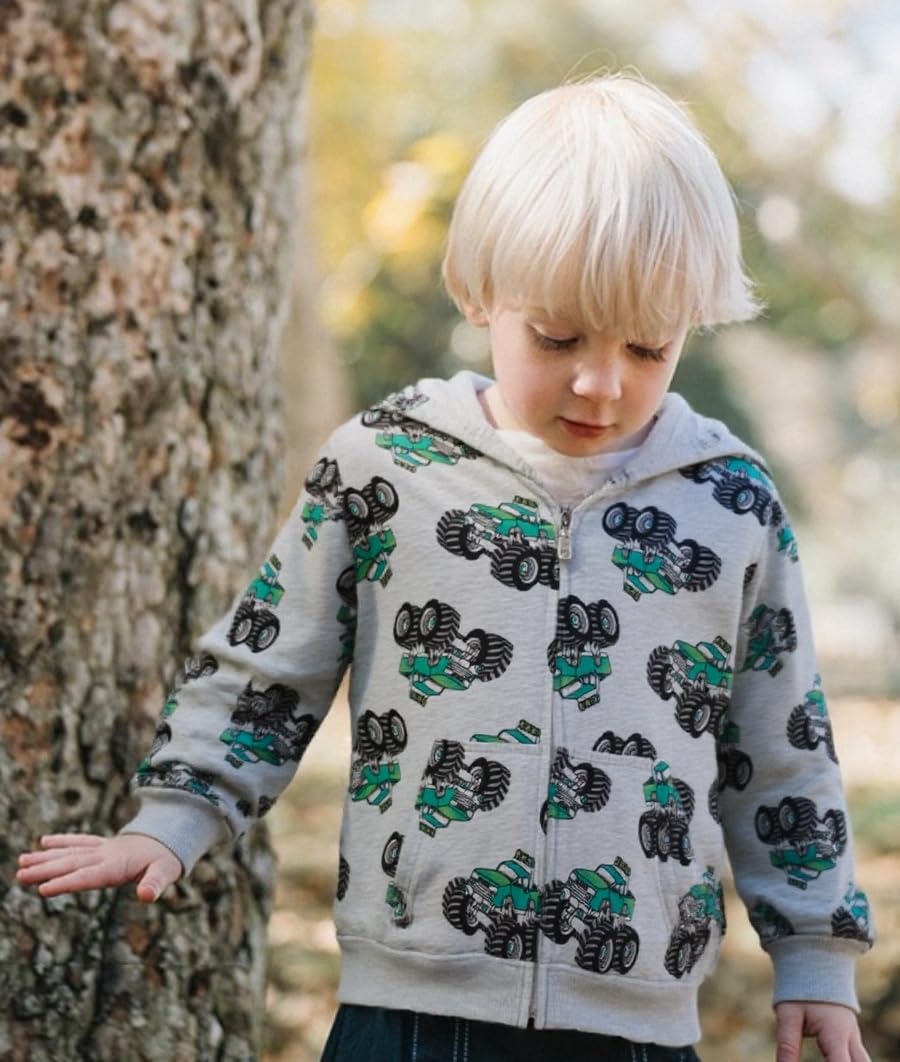 Popshion Toddler Boys' Dinosaur Hoodie Jacket