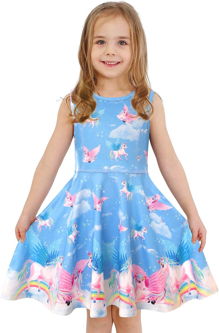 Girls' Unicorn & Mermaid Dress