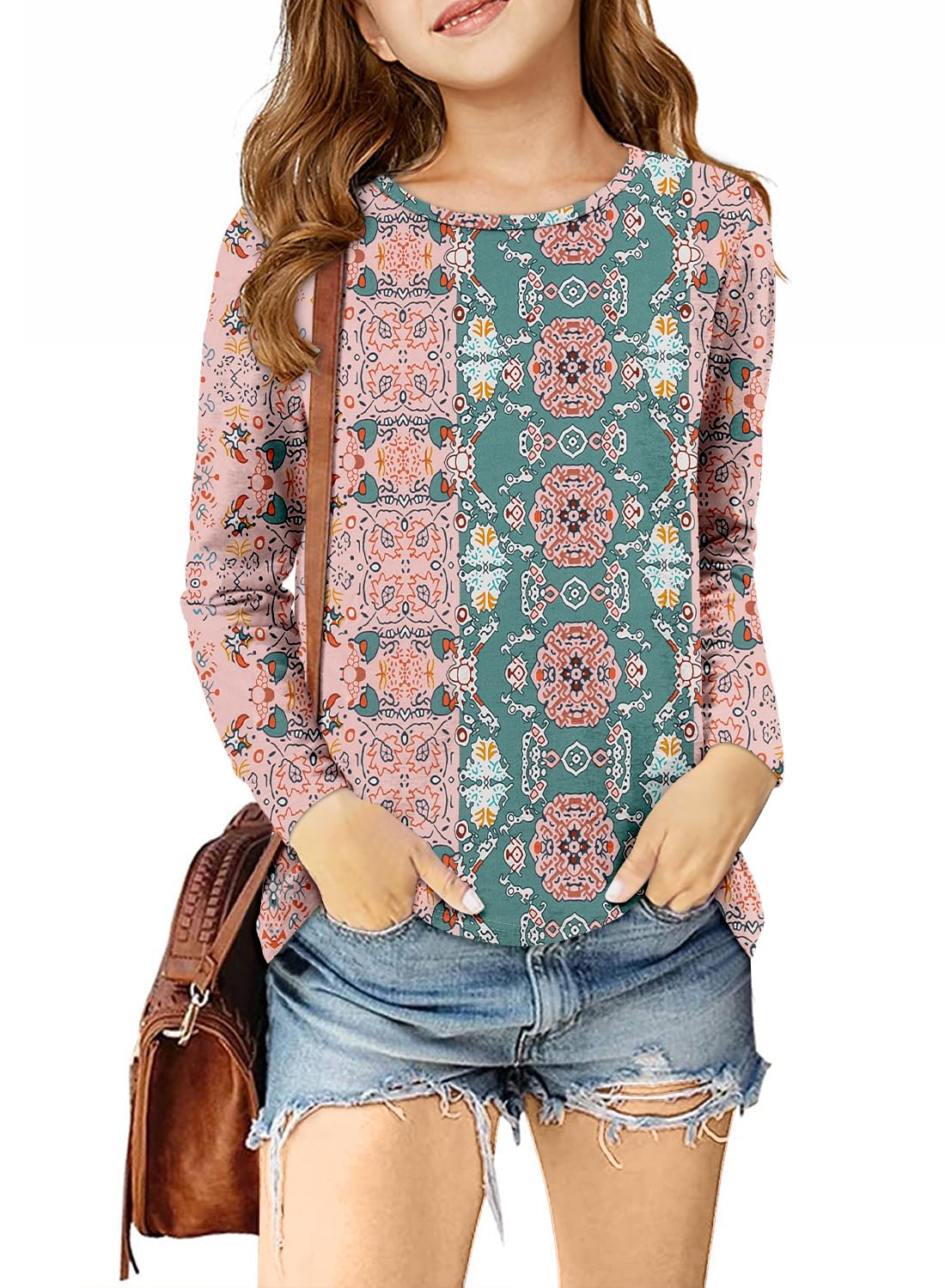 storeofbaby Girls' Long Sleeve Crewneck Top