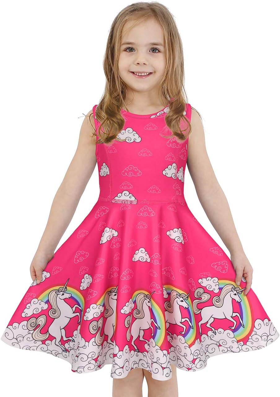 Girls' Unicorn & Mermaid Dress