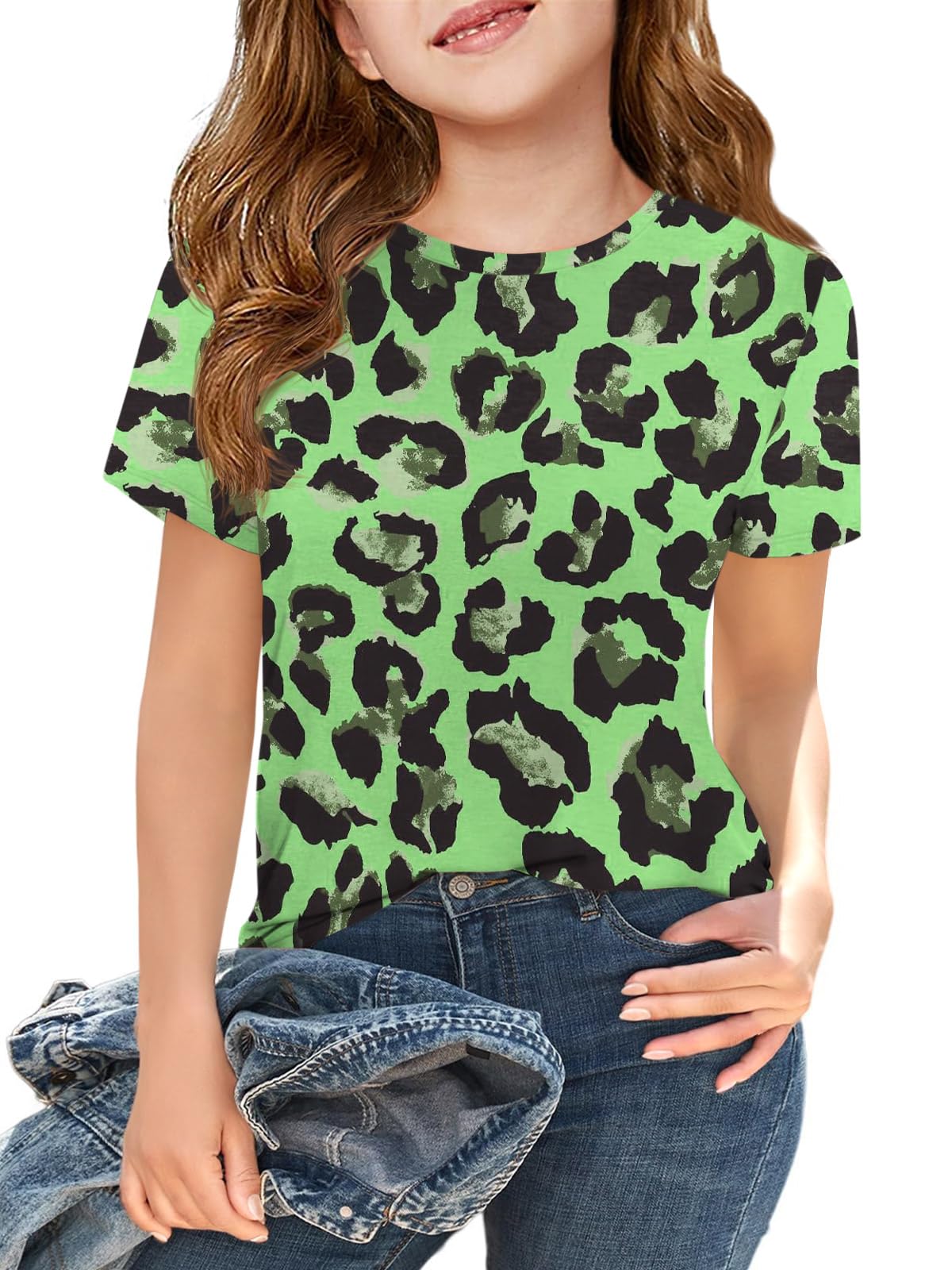 Girls' Short Sleeve Crewneck T-Shirt