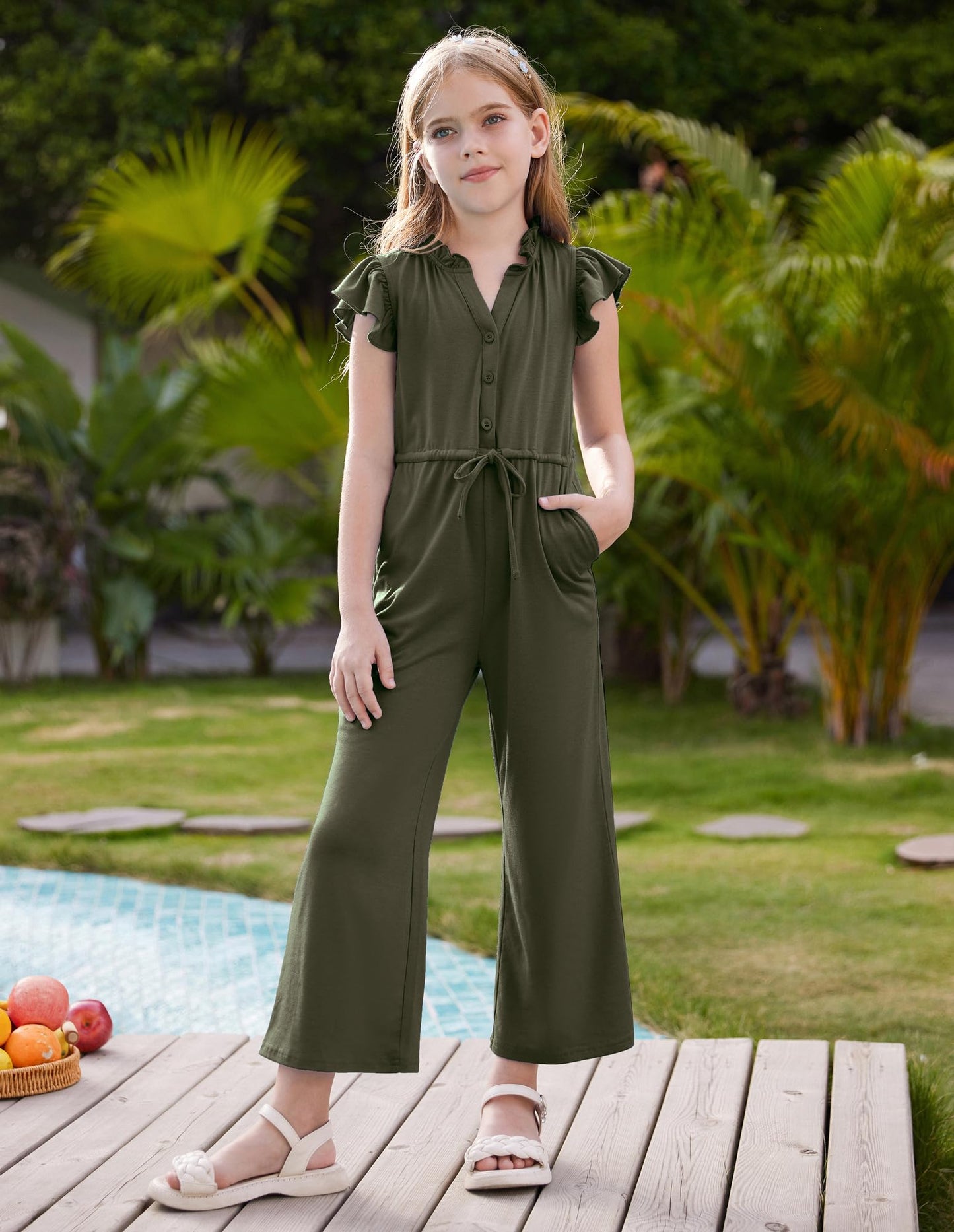 GRACE KARIN Girls Jumpsuit
