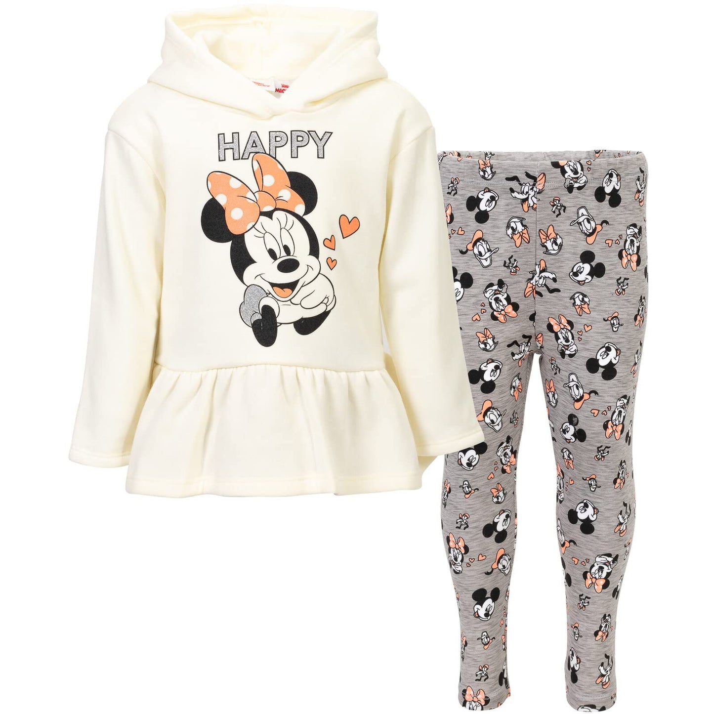 Disney Minnie Mouse Hoodie & Leggings Set