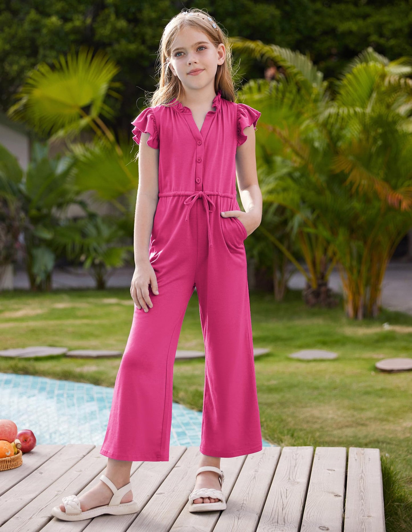 GRACE KARIN Girls Jumpsuit
