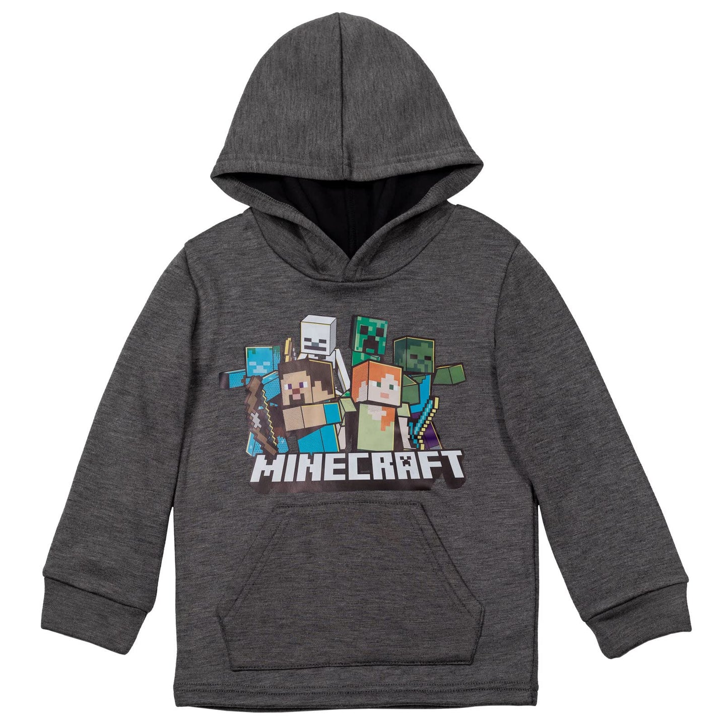 Minecraft Fleece Pullover Hoodie Little Kid to Big Kid Sizes (4-18-20)