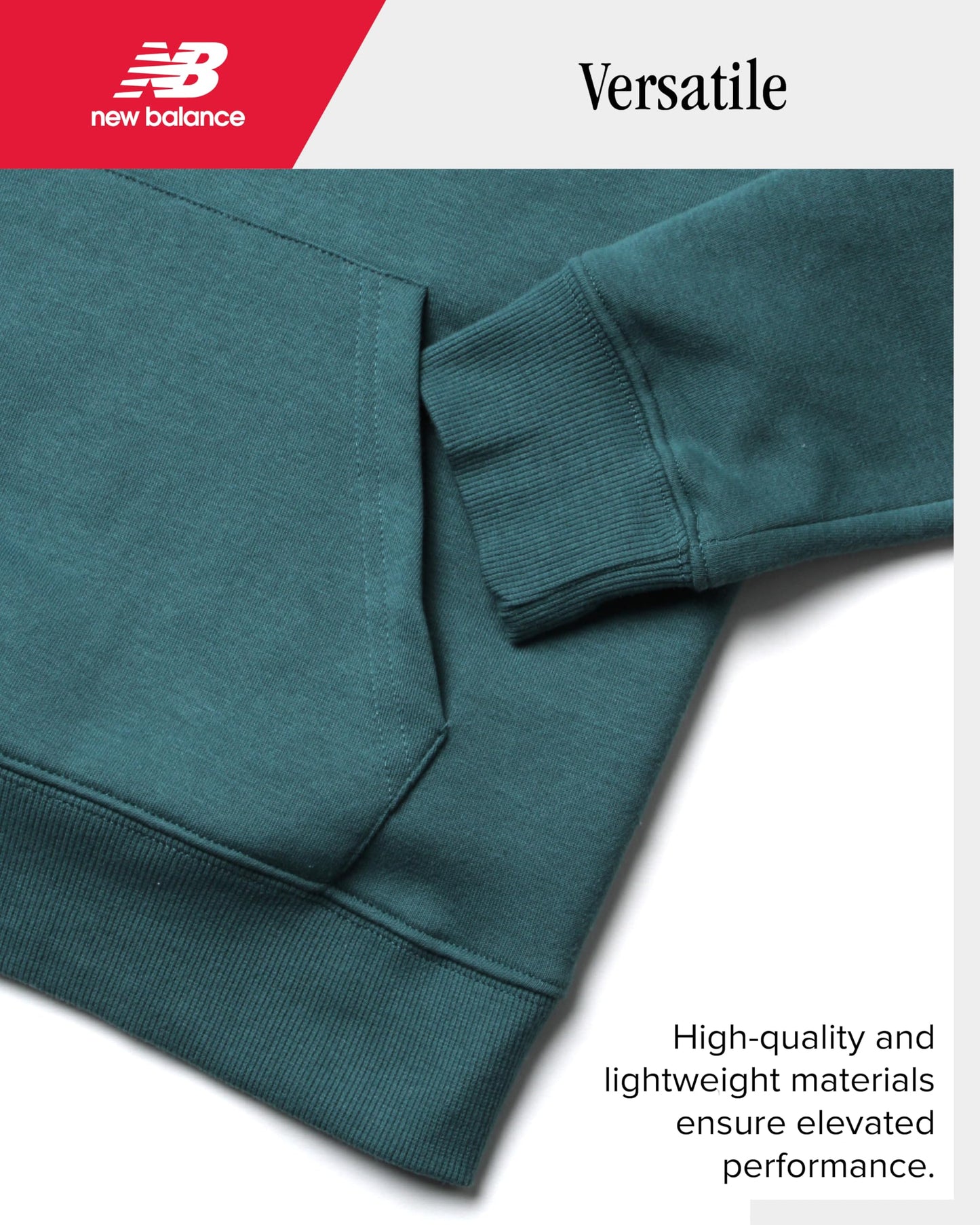 New Balance Boys' Cotton Fleece Hoodie