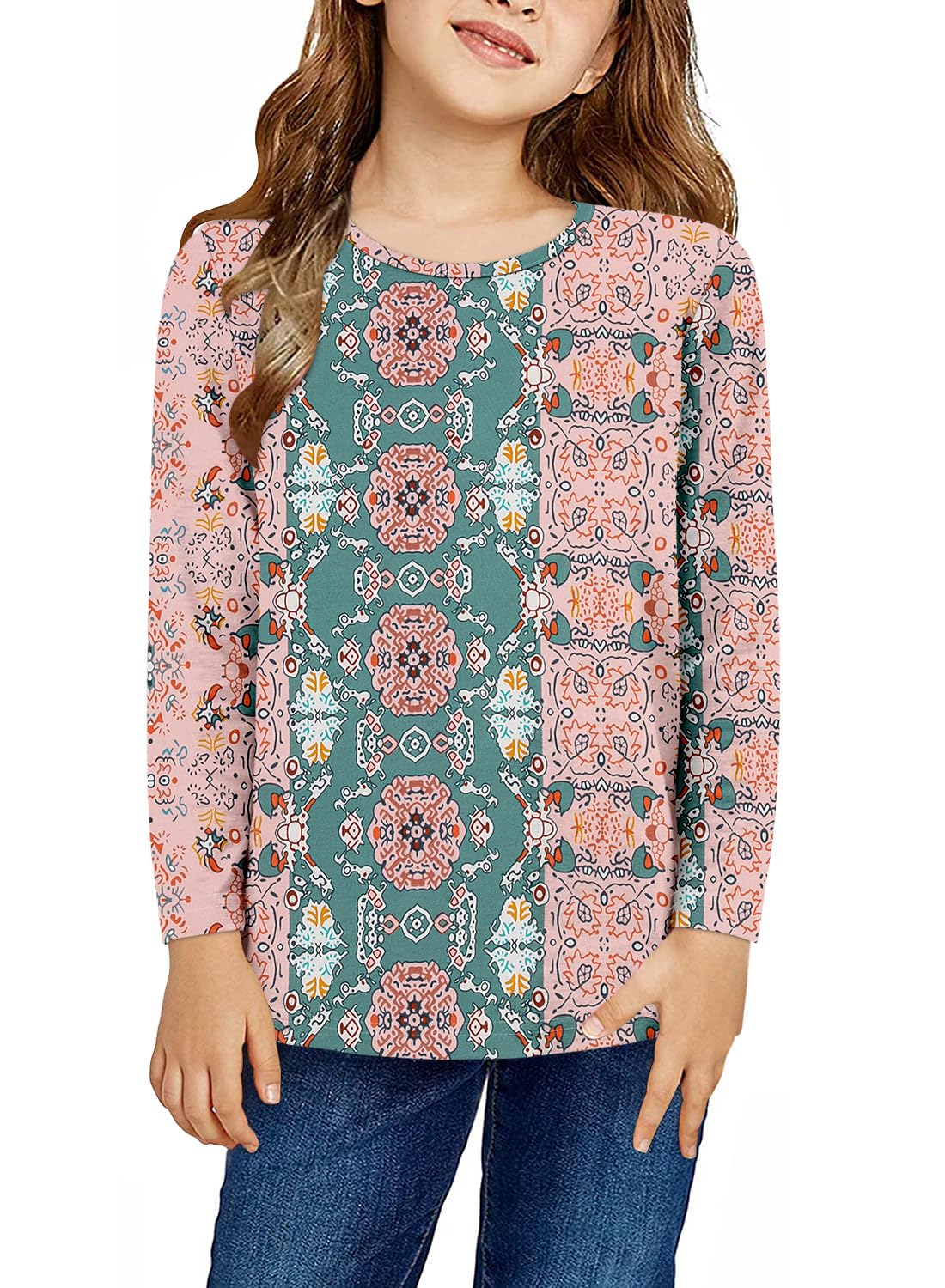 storeofbaby Girls' Long Sleeve Crewneck Top