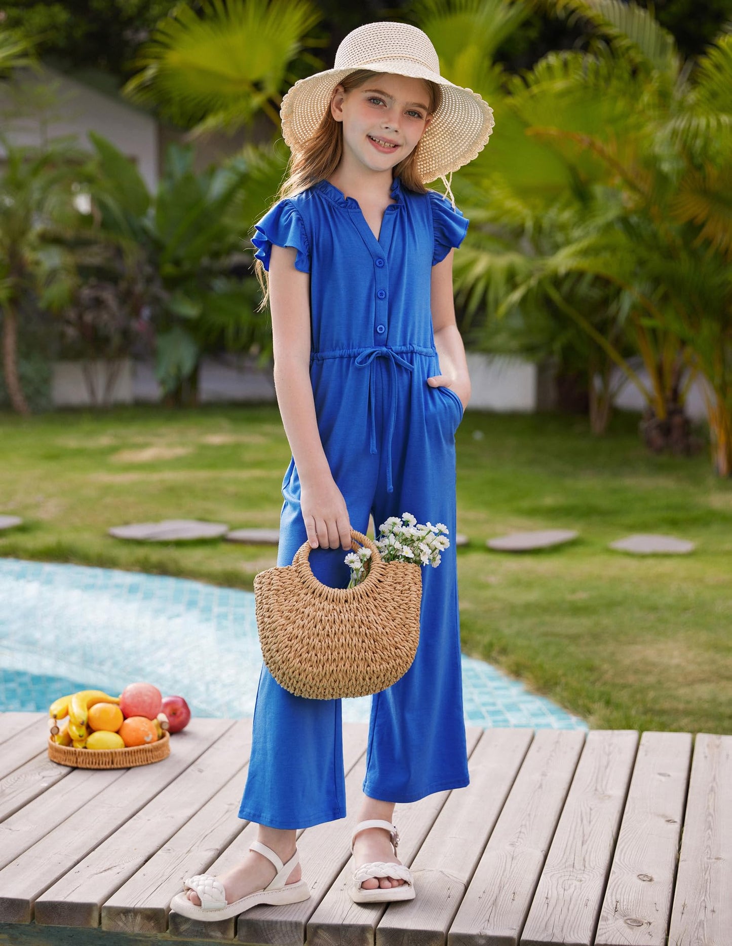 GRACE KARIN Girls Jumpsuit