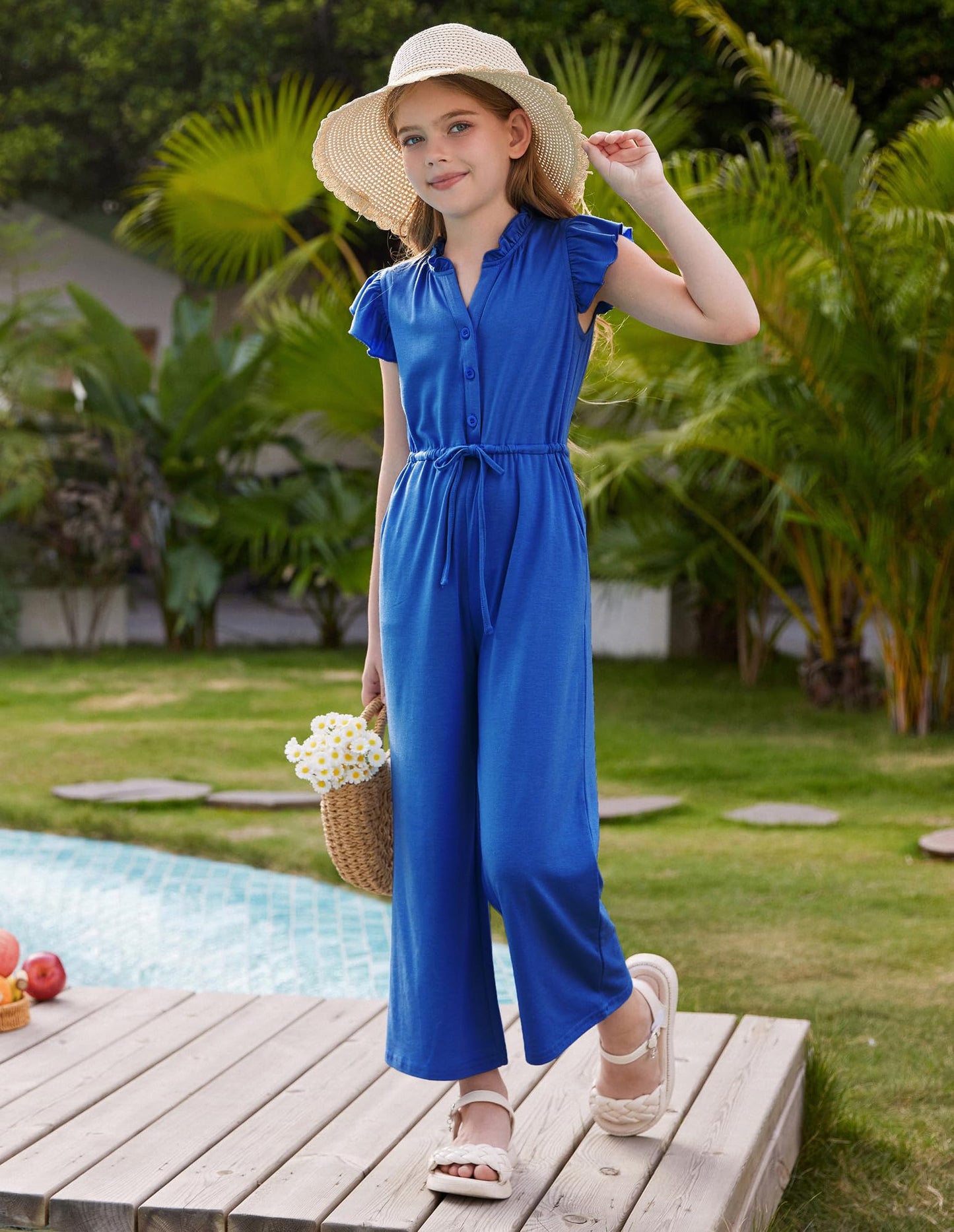 GRACE KARIN Girls Jumpsuit