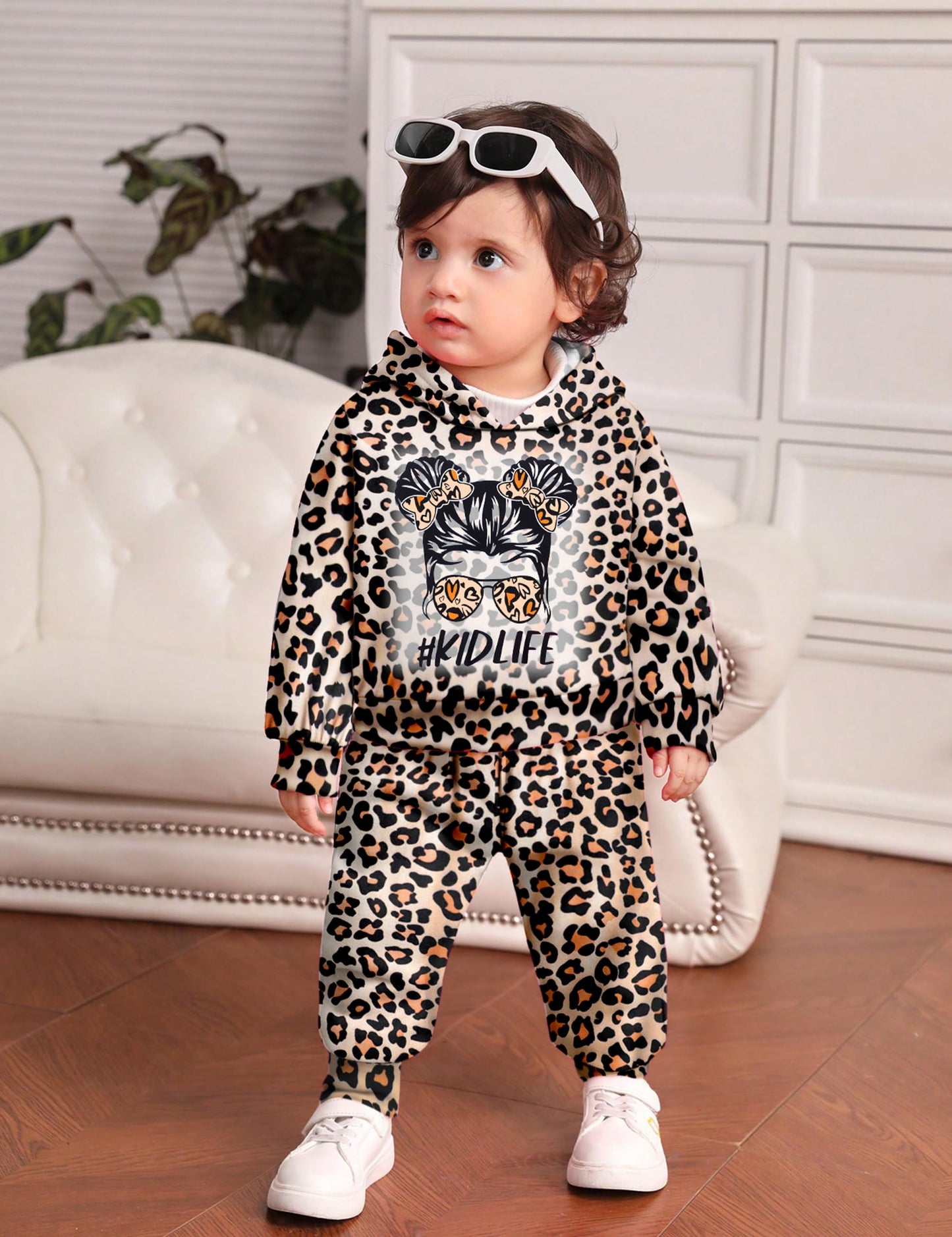 Toddler Girls' 2-Piece Tie Dye Sweatshirt & Pants Set