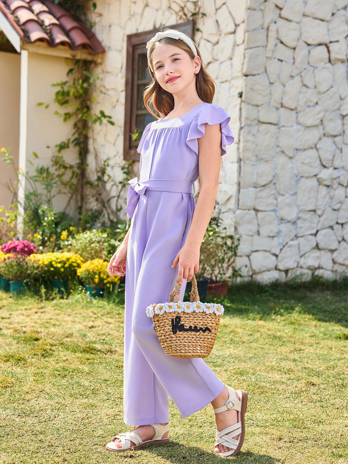 Haloumoning Girls Jumpsuit