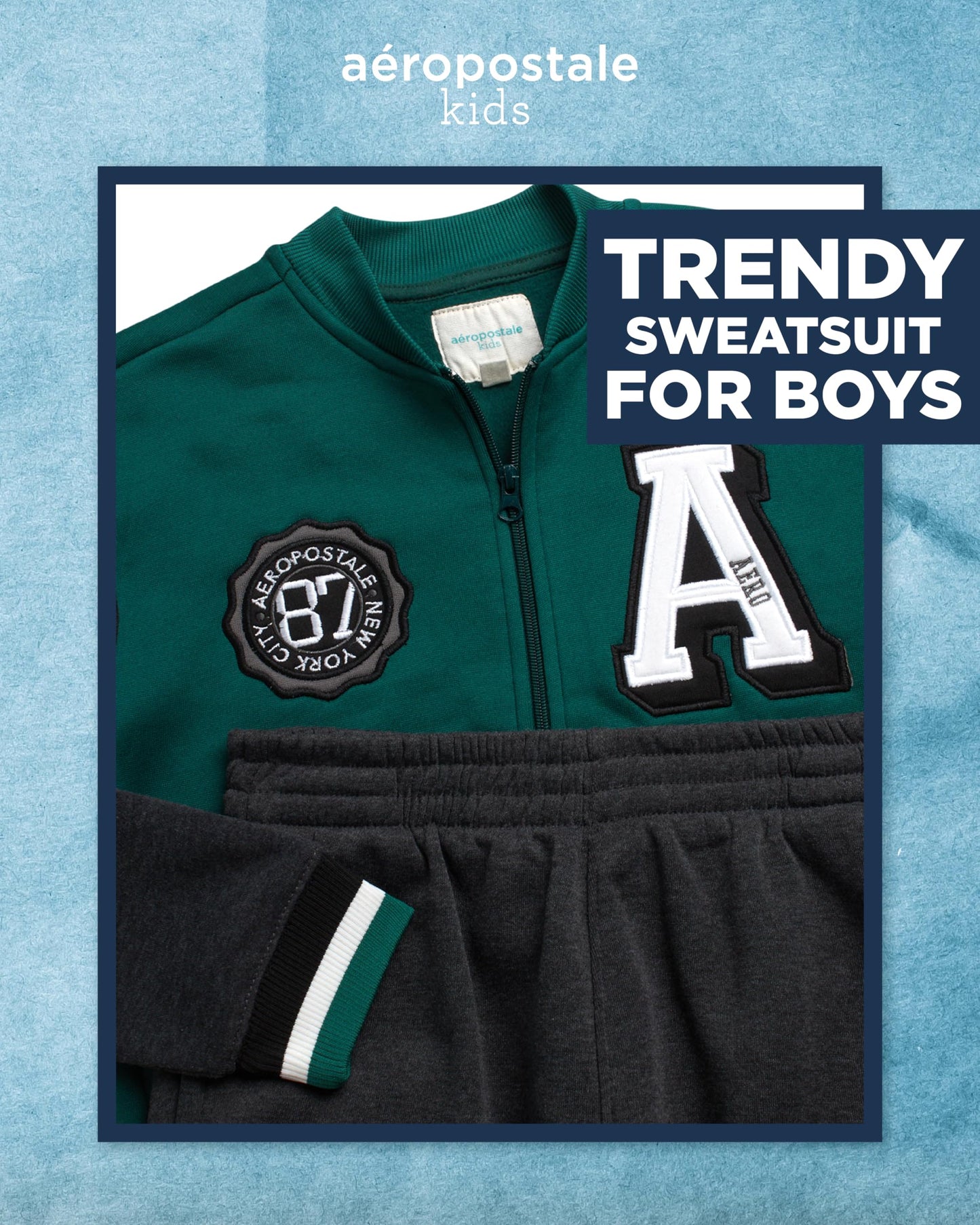 Aéropostale Boys' Jogger Set