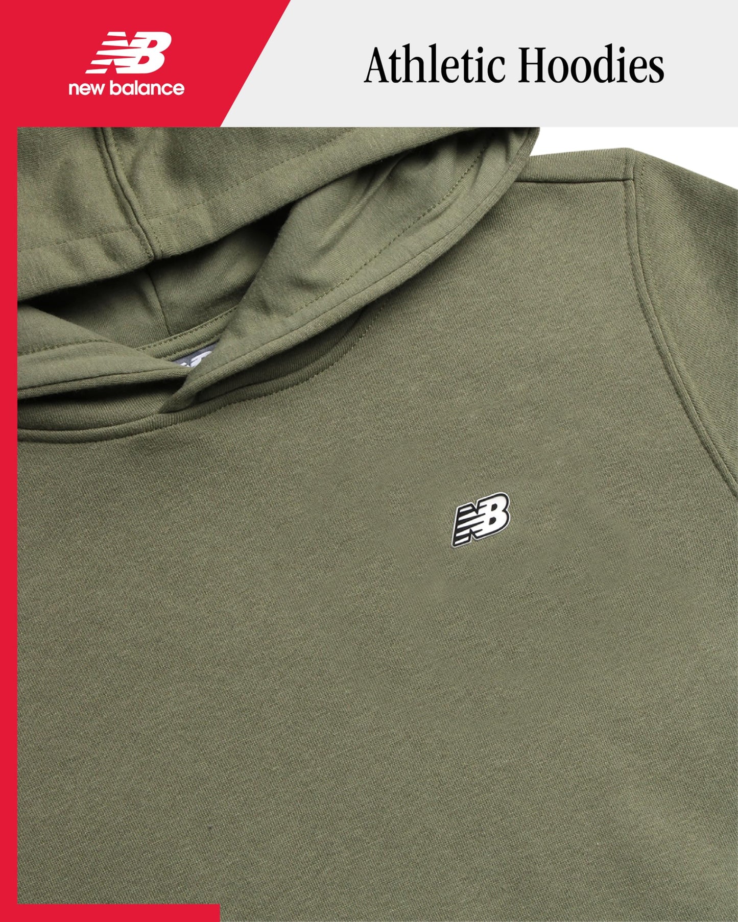 New Balance Boys' Cotton Fleece Hoodie