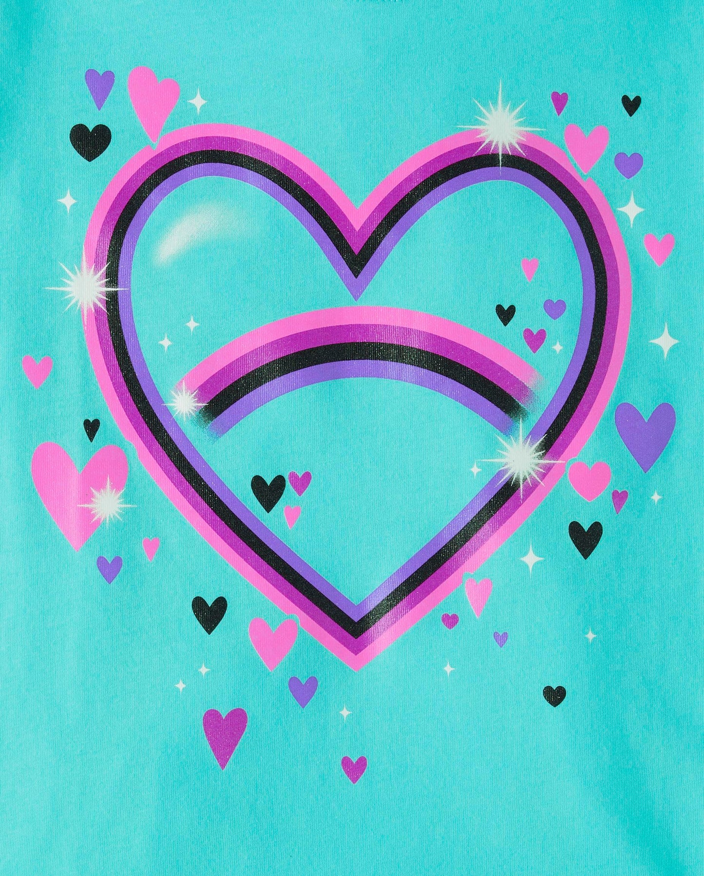 The Children's Place Girls' 5-Pack Graphic T-Shirts