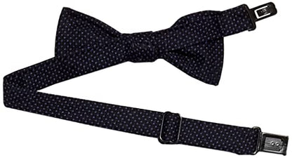 Isaac Mizrahi Slim Fit Boy's Pindots Vest, Shirt, Bowtie, and Pant Set