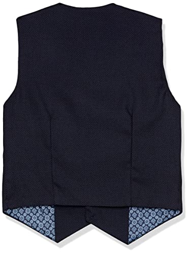 Isaac Mizrahi Slim Fit Boy's Pindots Vest, Shirt, Bowtie, and Pant Set