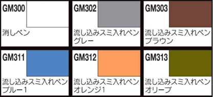 GSI Creos Gundam Marker Pouring Inking Pen Set