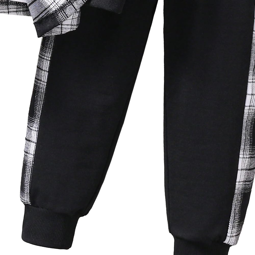 Toddler Boys' Plaid Outfit Set