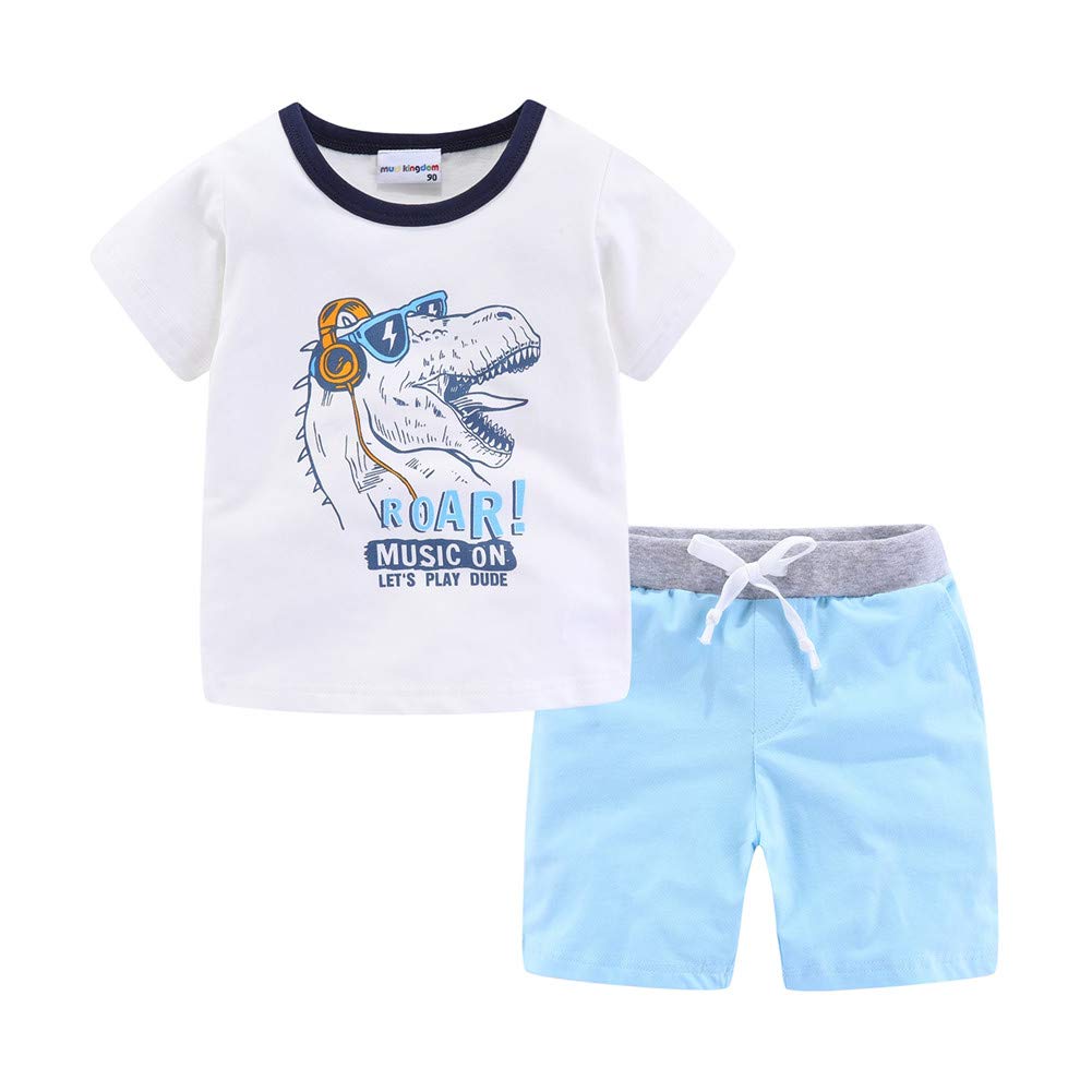 Mud Kingdom Boys' Summer Shorts Set