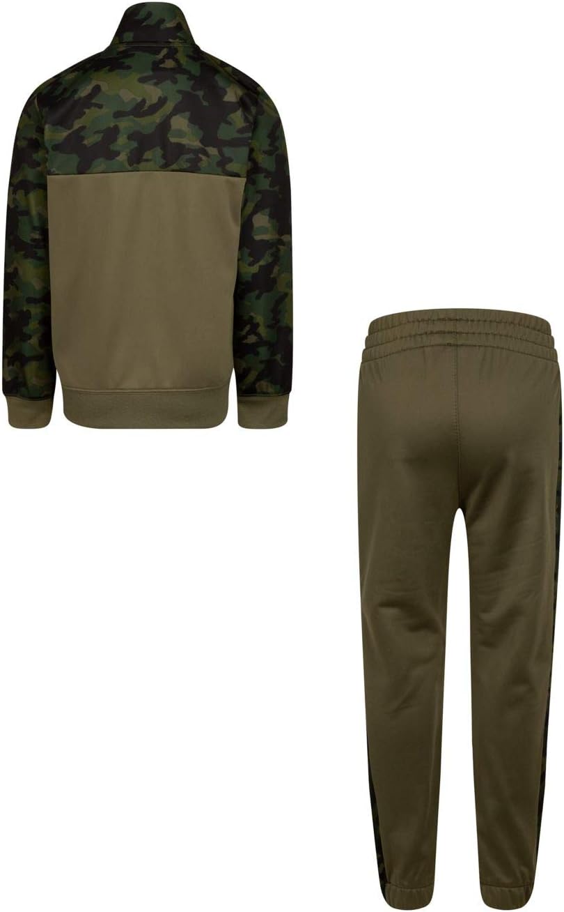 Nike Boys' Therma Dri-FIT Set 7 – Olive/Orange