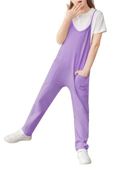 Cnkwei Girls Sleeveless Jumpsuit