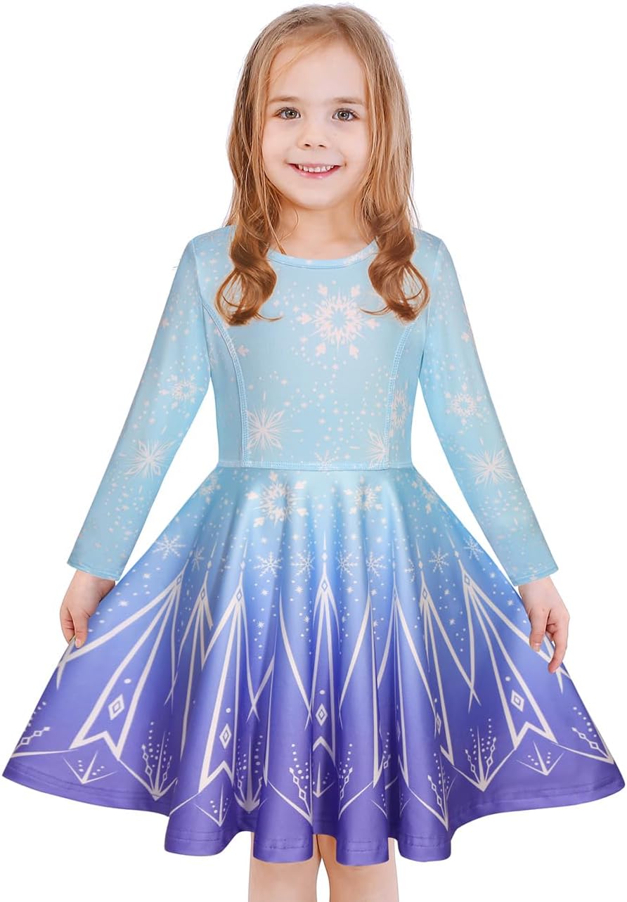 Girls' Unicorn & Mermaid Dress