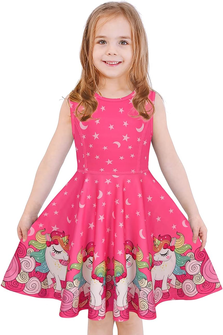 Girls' Unicorn & Mermaid Dress