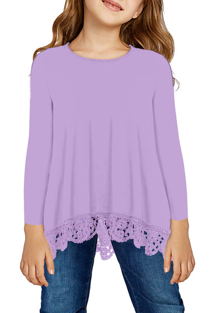 storeofbaby Girls' Casual Short Sleeve Tunic Top