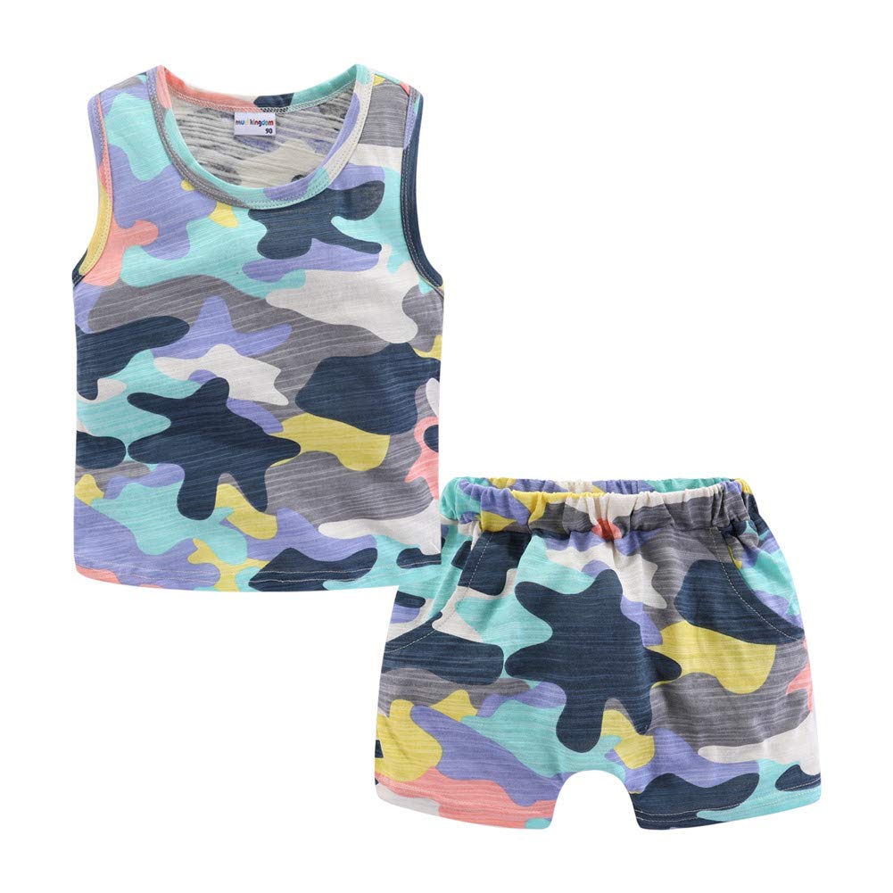 Mud Kingdom Boys' Tank Top Set
