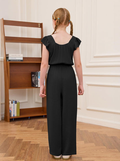 Haloumoning Girls Jumpsuit