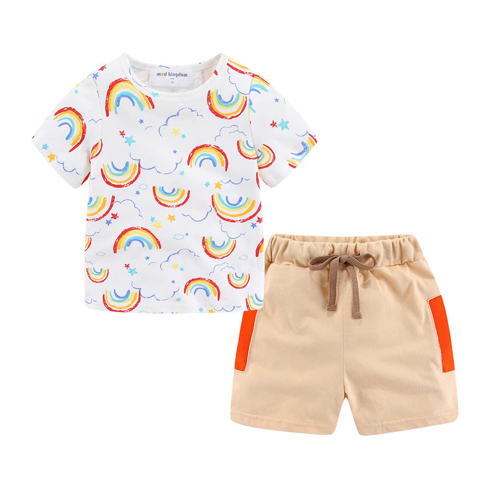 Mud Kingdom Boys' Summer Shorts Set
