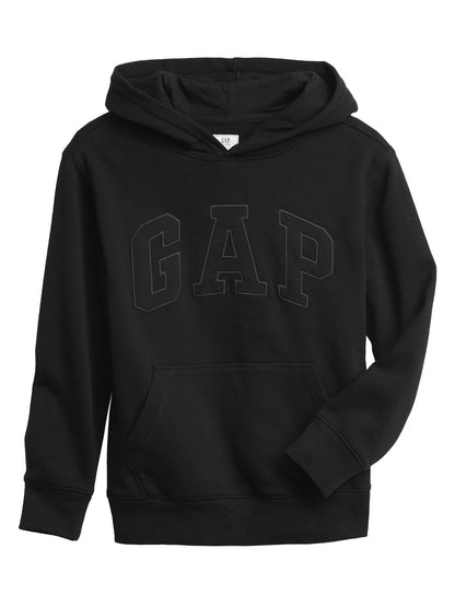 GAP Boys' Logo Hoodie Hooded Sweatshirt