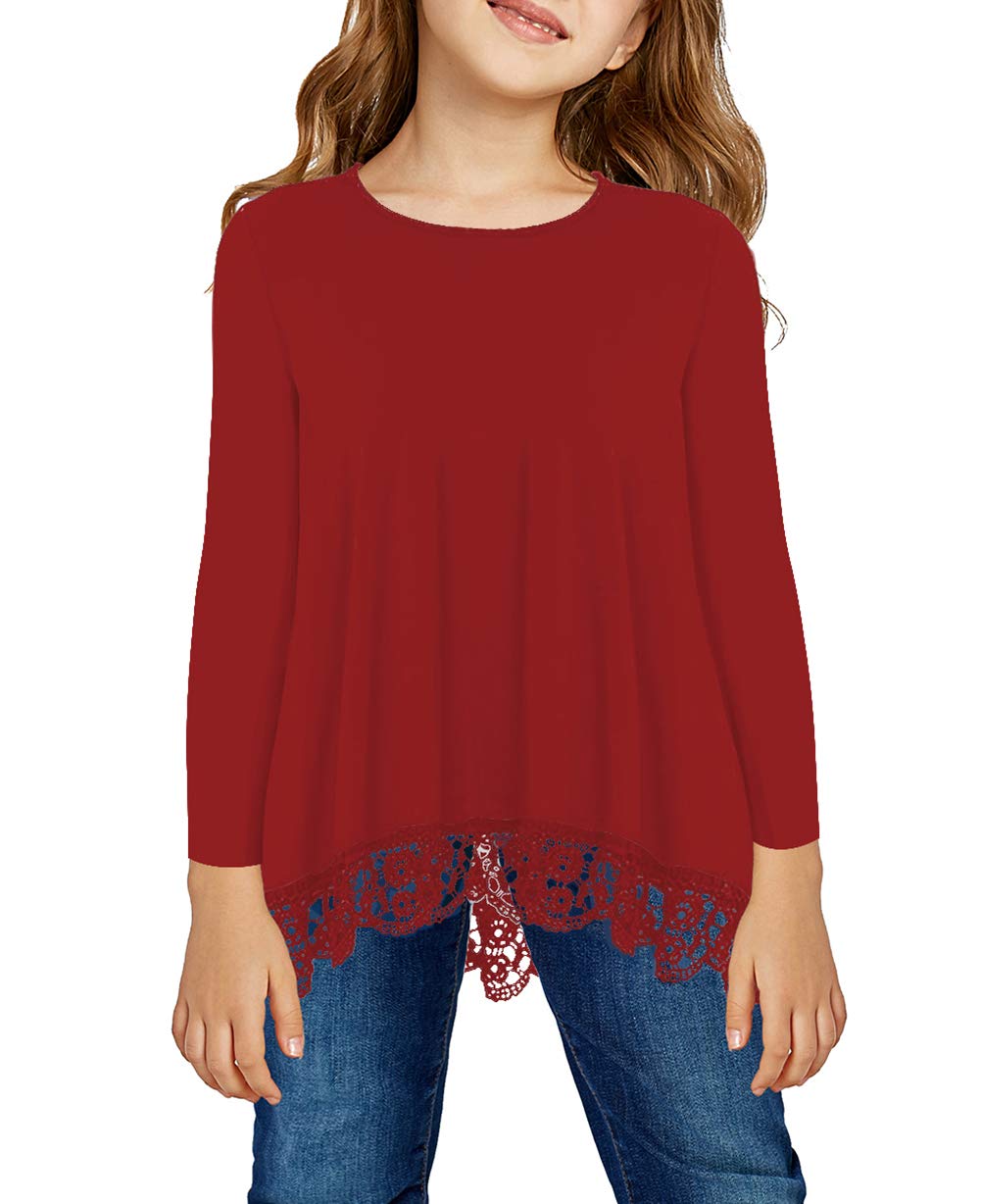 storeofbaby Girls' Casual Short Sleeve Tunic Top