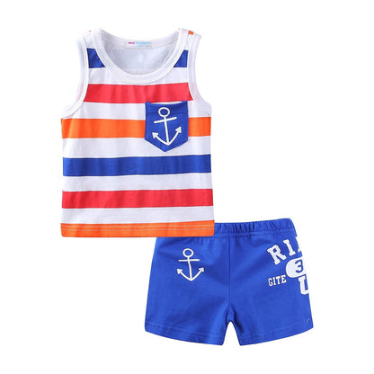 Mud Kingdom Boys' Tank Top Set