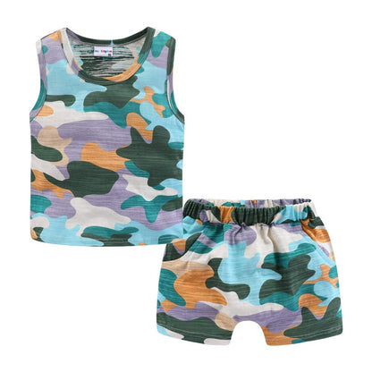 Mud Kingdom Boys' Tank Top Set