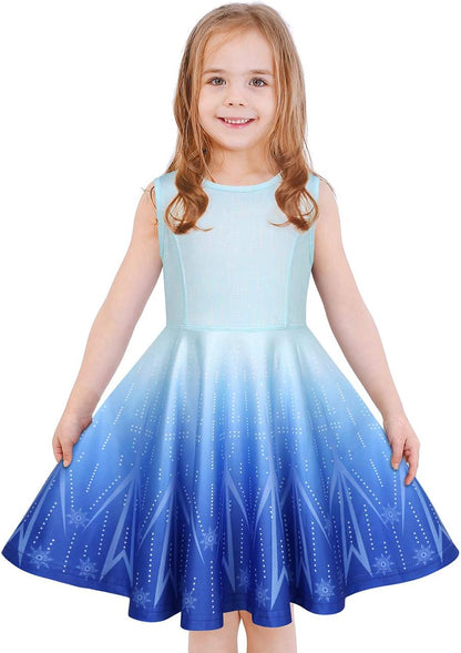 Girls' Unicorn & Mermaid Dress