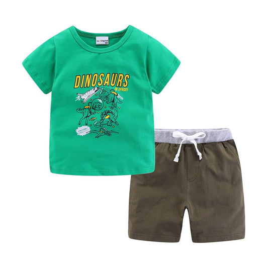 Mud Kingdom Boys' Summer Shorts Set