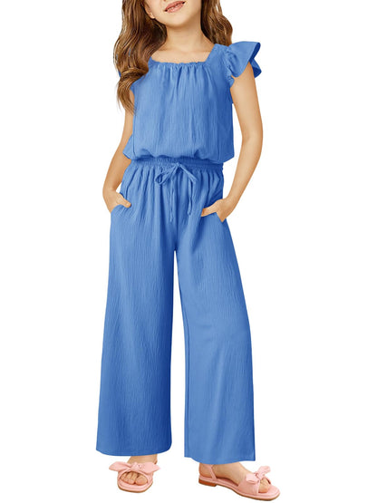 Haloumoning Girls Jumpsuit