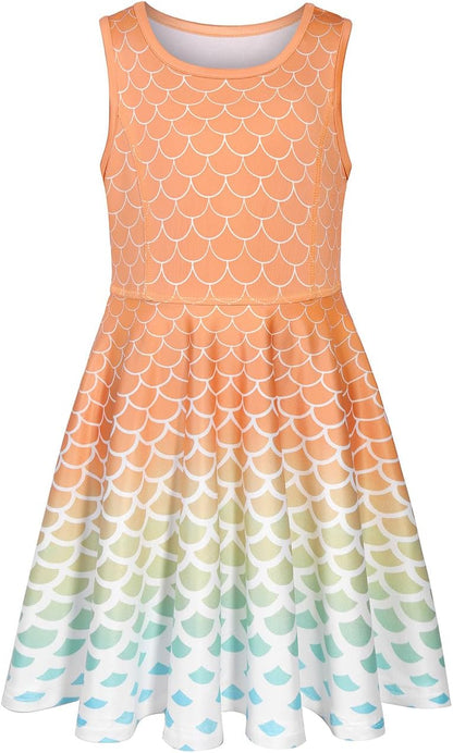 Girls' Unicorn & Mermaid Dress
