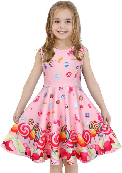 Girls' Unicorn & Mermaid Dress